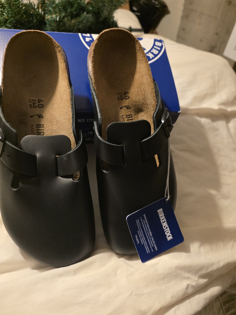 Birkenstock Kids Black Clogs - Classic Comfort